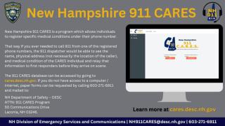 NH 911 CARES flyer